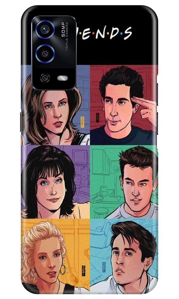Friends Mobile Back Case for Oppo A55 (Design - 357)