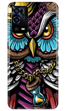 Owl Mobile Back Case for Oppo A55 (Design - 359)