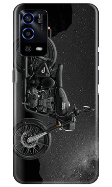 Royal Enfield Mobile Back Case for Oppo A55 (Design - 381)