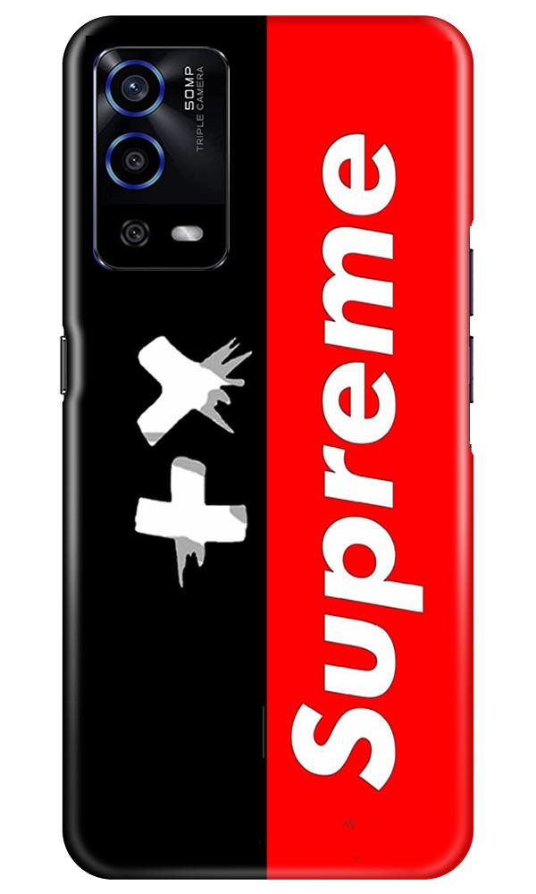 Supreme Mobile Back Case for Oppo A55 (Design - 389)