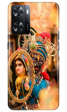 Lord Krishna5 Mobile Back Case for Oppo A57 (Design - 20)