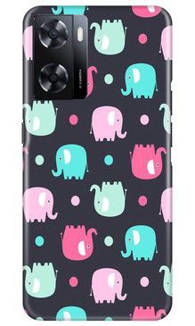 Elephant Baground Mobile Back Case for Oppo A57 (Design - 44)