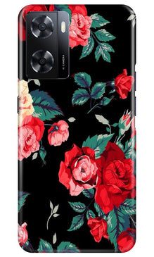 Red Rose2 Mobile Back Case for Oppo A57 (Design - 81)