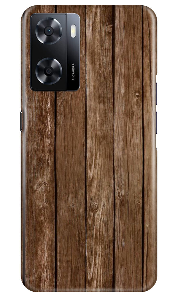 Wooden Look Case for Oppo A57  (Design - 112)