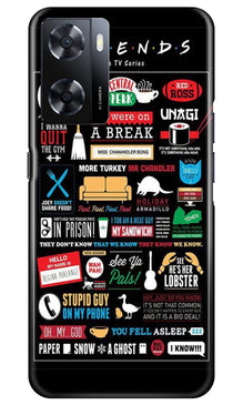 Friends Mobile Back Case for Oppo A57  (Design - 145)