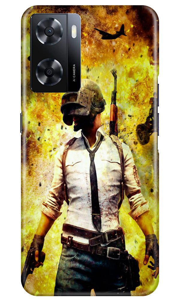 Pubg Case for Oppo A57  (Design - 149)