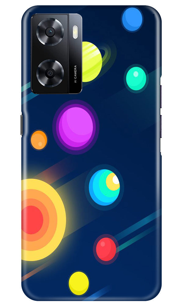 Solar Planet Case for Oppo A57 (Design - 166)