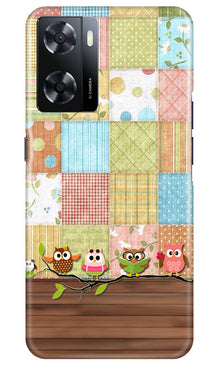 Owls Mobile Back Case for Oppo A57 (Design - 171)