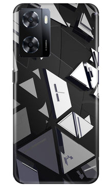 Modern Art Mobile Back Case for Oppo A57 (Design - 198)