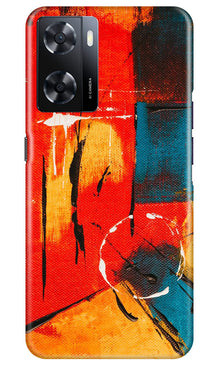Modern Art Mobile Back Case for Oppo A57 (Design - 207)