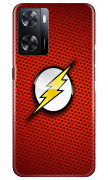 Superheros Logo Mobile Back Case for Oppo A57 (Design - 220)