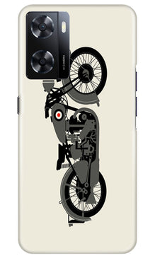 Travel Bus Mobile Back Case for Oppo A57 (Design - 227)