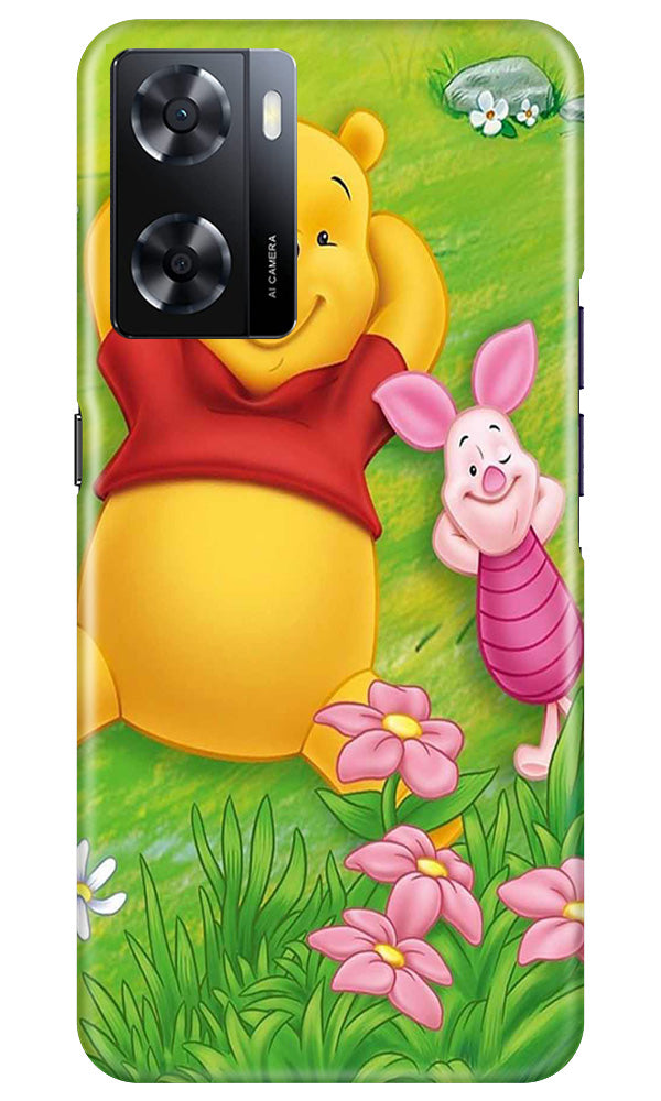 Winnie The Pooh Mobile Back Case for Oppo A57 (Design - 308)