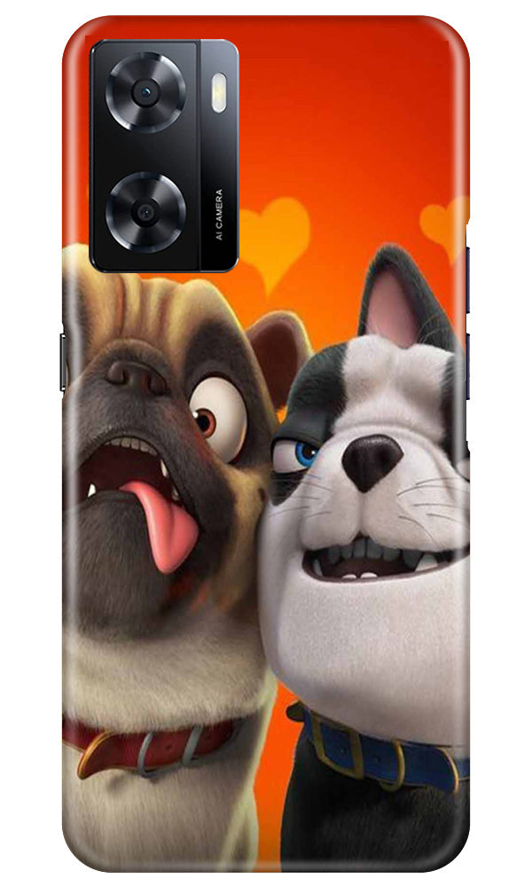 Dog Puppy Mobile Back Case for Oppo A57 (Design - 310)