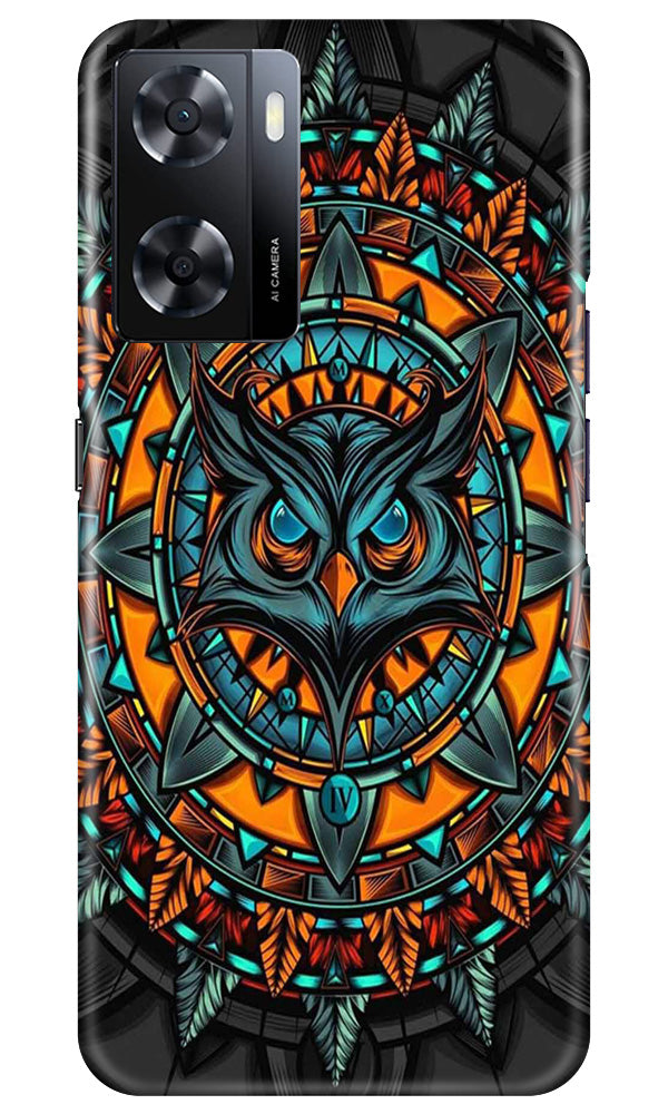 Owl Mobile Back Case for Oppo A57 (Design - 319)