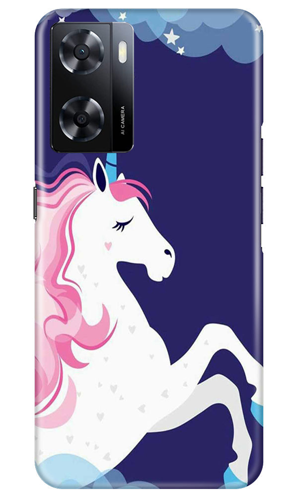 Unicorn Mobile Back Case for Oppo A57 (Design - 324)