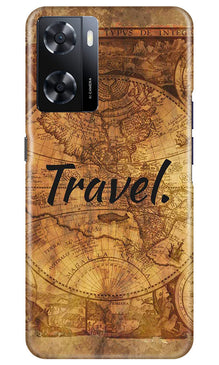 Travel Mobile Back Case for Oppo A57 (Design - 334)