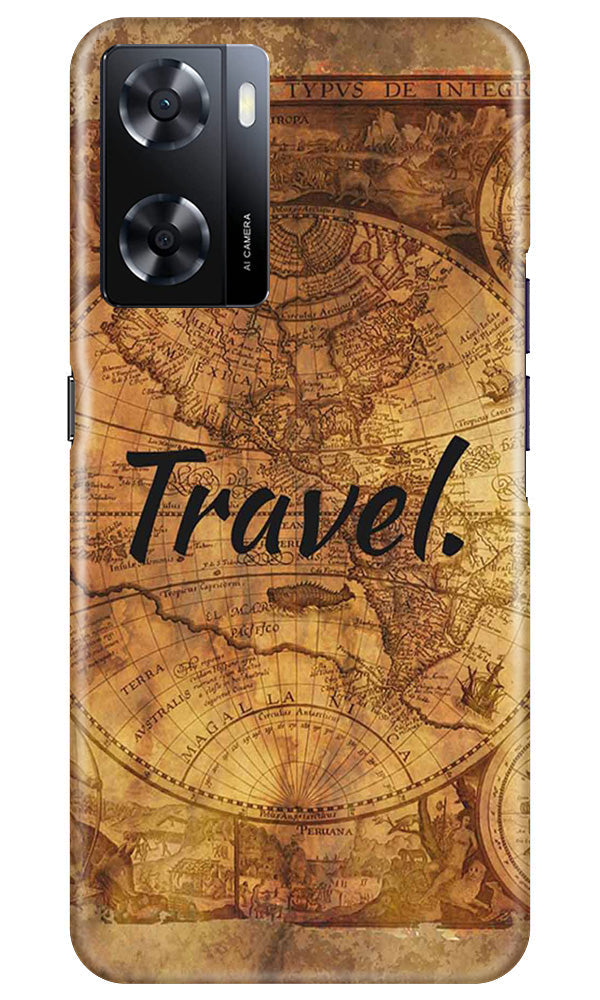 Travel Mobile Back Case for Oppo A57 (Design - 334)