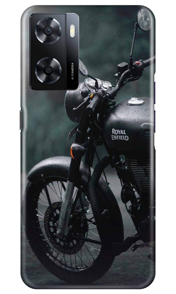 Royal Enfield Mobile Back Case for Oppo A57 (Design - 339)