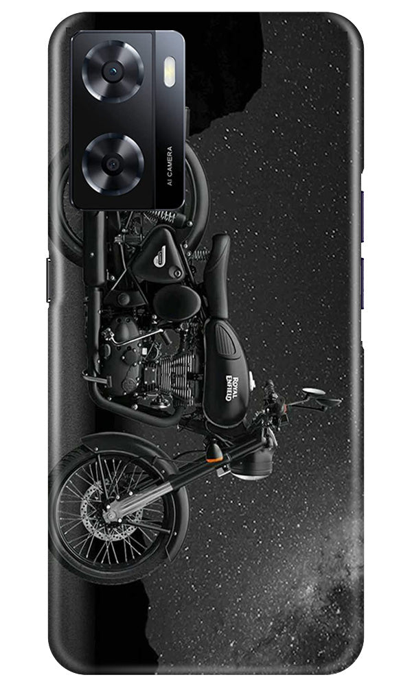 Royal Enfield Mobile Back Case for Oppo A57 (Design - 340)