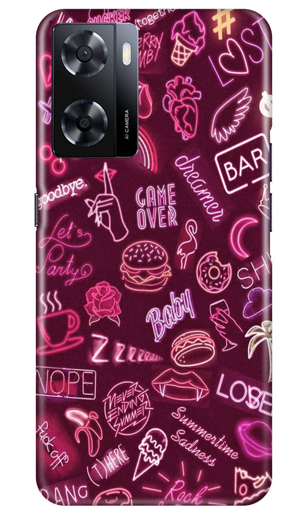Party Theme Mobile Back Case for Oppo A57 (Design - 350)
