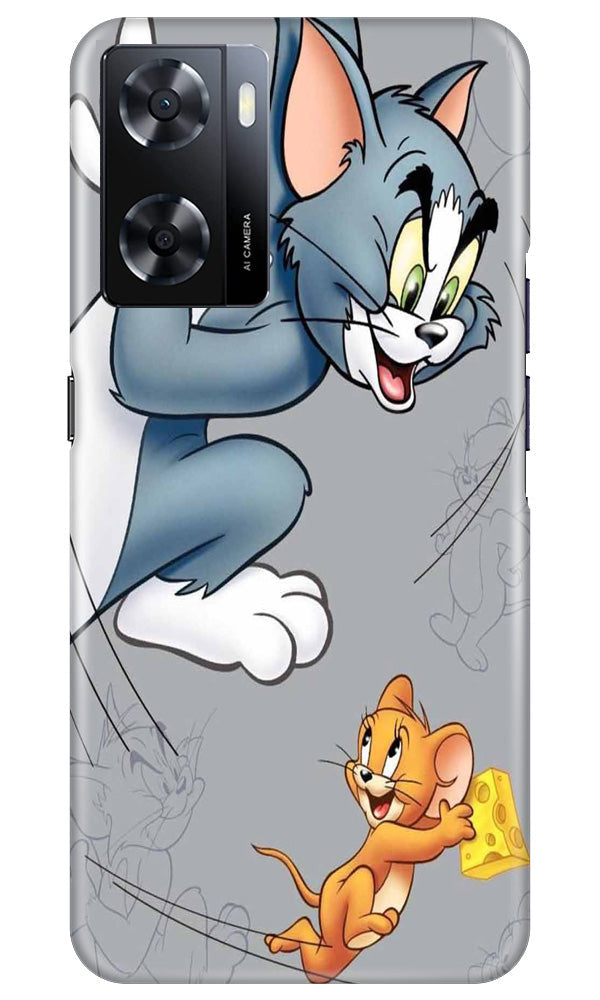 Tom n Jerry Mobile Back Case for Oppo A57 (Design - 356)