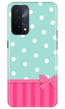 Gift Wrap Mobile Back Case for Oppo A74 5G (Design - 30)