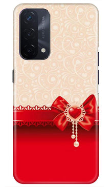 Gift Wrap3 Mobile Back Case for Oppo A74 5G (Design - 36)