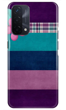 Purple Blue Mobile Back Case for Oppo A74 5G (Design - 37)