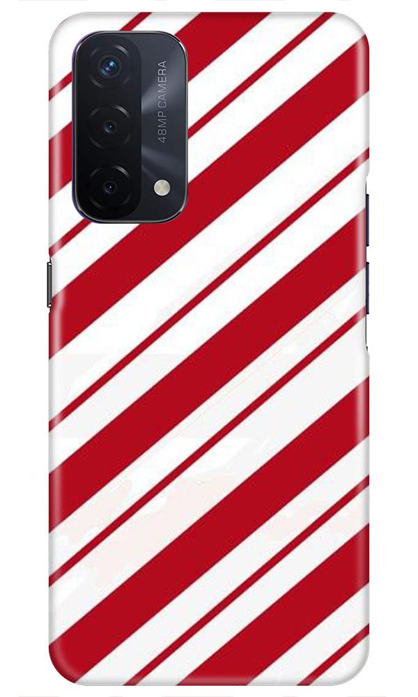 Red White Case for Oppo A74 5G