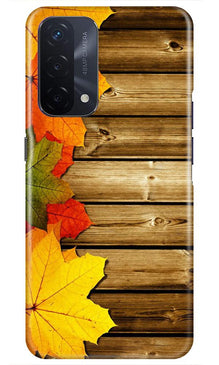 Wooden look3 Mobile Back Case for Oppo A74 5G (Design - 61)