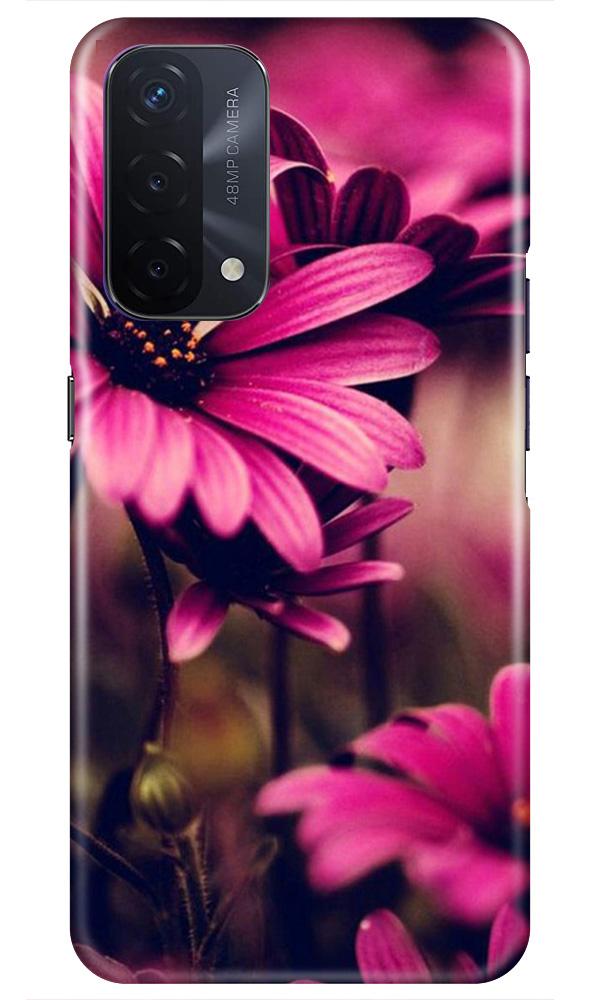 Purple Daisy Case for Oppo A74 5G