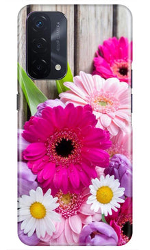Coloful Daisy2 Mobile Back Case for Oppo A74 5G (Design - 76)