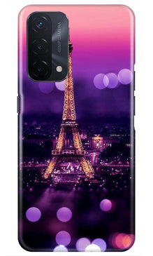 Eiffel Tower Mobile Back Case for Oppo A74 5G (Design - 86)