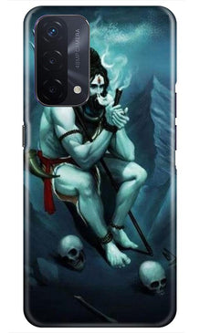 Lord Shiva Mahakal2 Mobile Back Case for Oppo A74 5G (Design - 98)