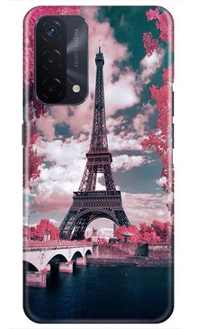 Eiffel Tower Mobile Back Case for Oppo A74 5G  (Design - 101)