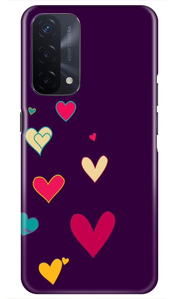 Purple Background Case for Oppo A74 5G(Design - 107)