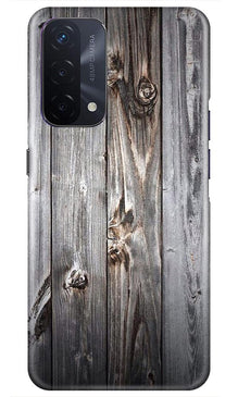 Wooden Look Mobile Back Case for Oppo A74 5G  (Design - 114)