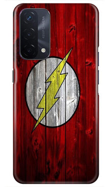 Flash Superhero Mobile Back Case for Oppo A74 5G  (Design - 116)