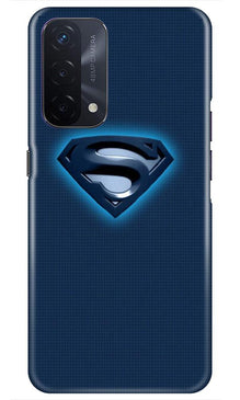Superman Superhero Mobile Back Case for Oppo A74 5G  (Design - 117)