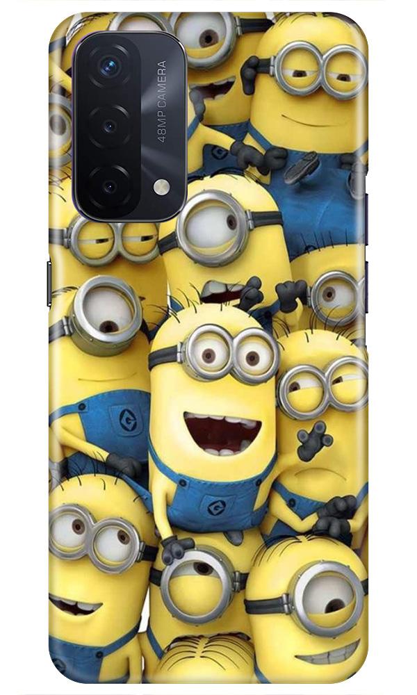 Minions Case for Oppo A74 5G  (Design - 127)