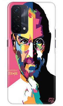 Steve Jobs Mobile Back Case for Oppo A74 5G  (Design - 132)