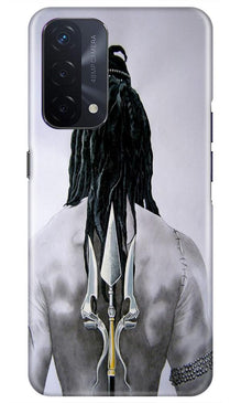 Lord Shiva Mobile Back Case for Oppo A74 5G  (Design - 135)