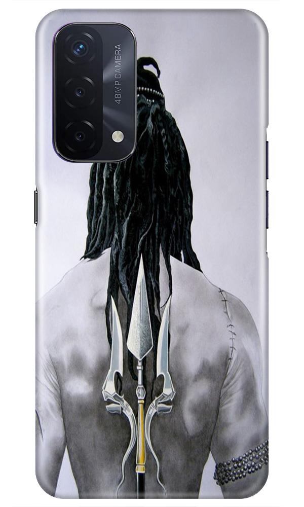 Lord Shiva Case for Oppo A74 5G  (Design - 135)