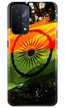 Indian Flag Mobile Back Case for Oppo A74 5G  (Design - 137)