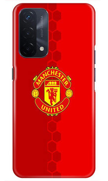 Manchester United Mobile Back Case for Oppo A74 5G  (Design - 157)