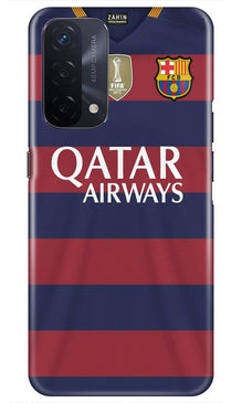 Qatar Airways Mobile Back Case for Oppo A74 5G  (Design - 160)