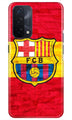 FCB Football Case for Oppo A74 5G  (Design - 174)