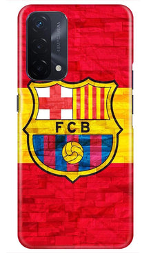 FCB Football Mobile Back Case for Oppo A74 5G  (Design - 174)