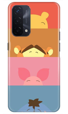 Cartoon Mobile Back Case for Oppo A74 5G (Design - 183)